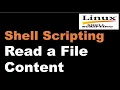 Shell Scripting Tutorial-18 Read a File Content How to Read a File Line By Line in Bash