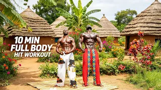 10 Minute Fat Burning Workout 🔥| Full Body HIIT at Home