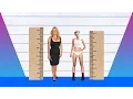 How Much Taller - Jennifer Coolidge vs Miley Cyrus