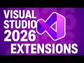 Top Extensions in Visual Studio 2026 Add Install Extensions Step-by-Step