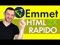 Escribe HTML mas rapido con la extension EMMET d atajos VSCode