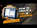 HOW TO CREATE PNR IN AMADEUS AMADEUS PNR CREATION WORKFLOW AMADEUS TRAINING AMADEUS COMMANDS