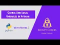 Global And Local Variables in Python Global Keyword