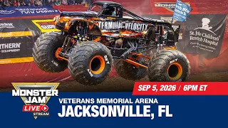 Monster Jam: Jacksonville, FL - 2 (Full Event) | Sep. 5, 2026 | Veterans Memorial Arena