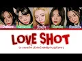 LE SSERAFIM - Love Shot (Cover - Og By EXO) (ColorCodedLyrics Han/Rom/Eng)