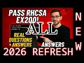 RHCSA Exam Prep Real EX200 Questions Step-by-Step Solutions EX200 2026 Refresh and Updates