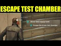 007 First Light - how to escape stress test chamber steal field equipment