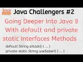 Java 9 interface private method static method lambda