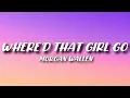 Download Lagu Where’d That Girl Go – Morgan Wallen (Lyrics) | Official Lyric Video