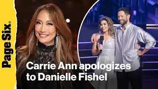 DWTS Judge Carrie Ann Inaba Apologizes To Danielle Fishel For Body Comment 