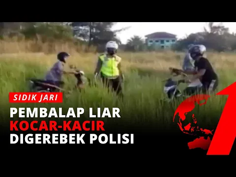 Razia Balap Liar, Polisi Amankan Sejumlah Motor yang Disembunyikan di Perkebunan Sawit | Sidik Jari