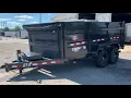 PJ Trailer s 7 ft x 14 ft High Side Dump