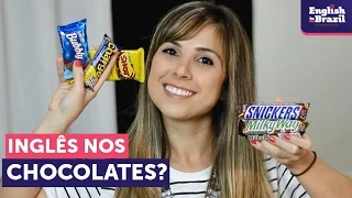 Inglês nas marcas de chocolate | English in Brazil