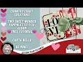 Country Craft Creations Design Team FREE TUTORIAL Two Sheet Wonder Album with Carta Bella Be Mine