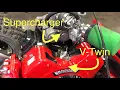 Supercharged V-Twin off road trike