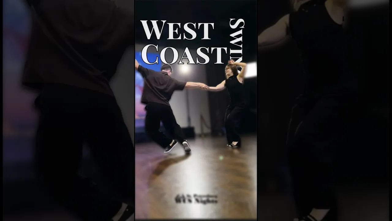 West Coast Swing Improvisation part 3 #semionmaria #westcoastswing #modernswing #improvisation #wcs