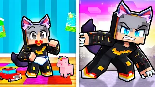 TRANSFORMING into ULTIMATE WOLF in Minecraft!