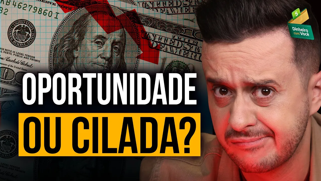 A Estratégia PERFEITA para LUCRAR com o DÓLAR em QUEDA