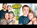 Download Lagu We TRADED our KIDS for NEW ones!!👦👧🔄👦👧
