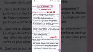 حل تمرين صفحة 50 و 51 كتاب الفرنسية للسنة الثالث متوسط 
