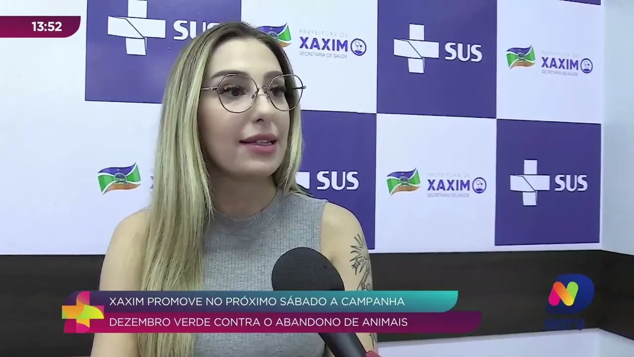 Xaxim promove a Campanha Dezembro Verde para combater o crime do abandono de animais