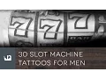 30 Slot Machine Tattoos For Men