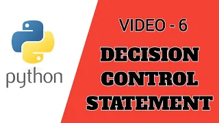 Decision Control Statements In Python Python Tamil Tutorial Python