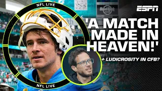 Projecting Chargers ceiling with OC Mike McDaniel NFL players returning to college NFL Live