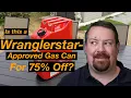 Harbor Freight Midwest Jerry Can vs Wavian Gas Can on Amazon - Would Wranglerstar Approve