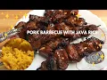 PORK BARBECUE WITH JAVA RICE RECIPE
