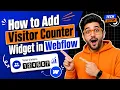 How to Add a Live Visitor Counter in Webflow