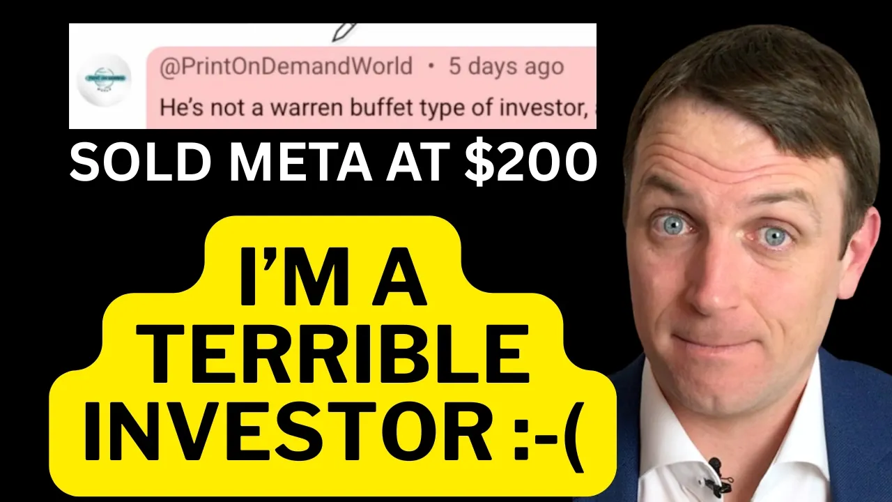 Comments: Strategy, AI, META, Sven is a BAD Investor (my investing history/performance)