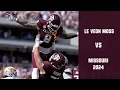 Le Veon Moss vs Missouri 2024