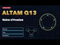 SOA Exam ALTAM - Question 13 Whole Life Waiver of Premium and Monthly Thiele Steps
