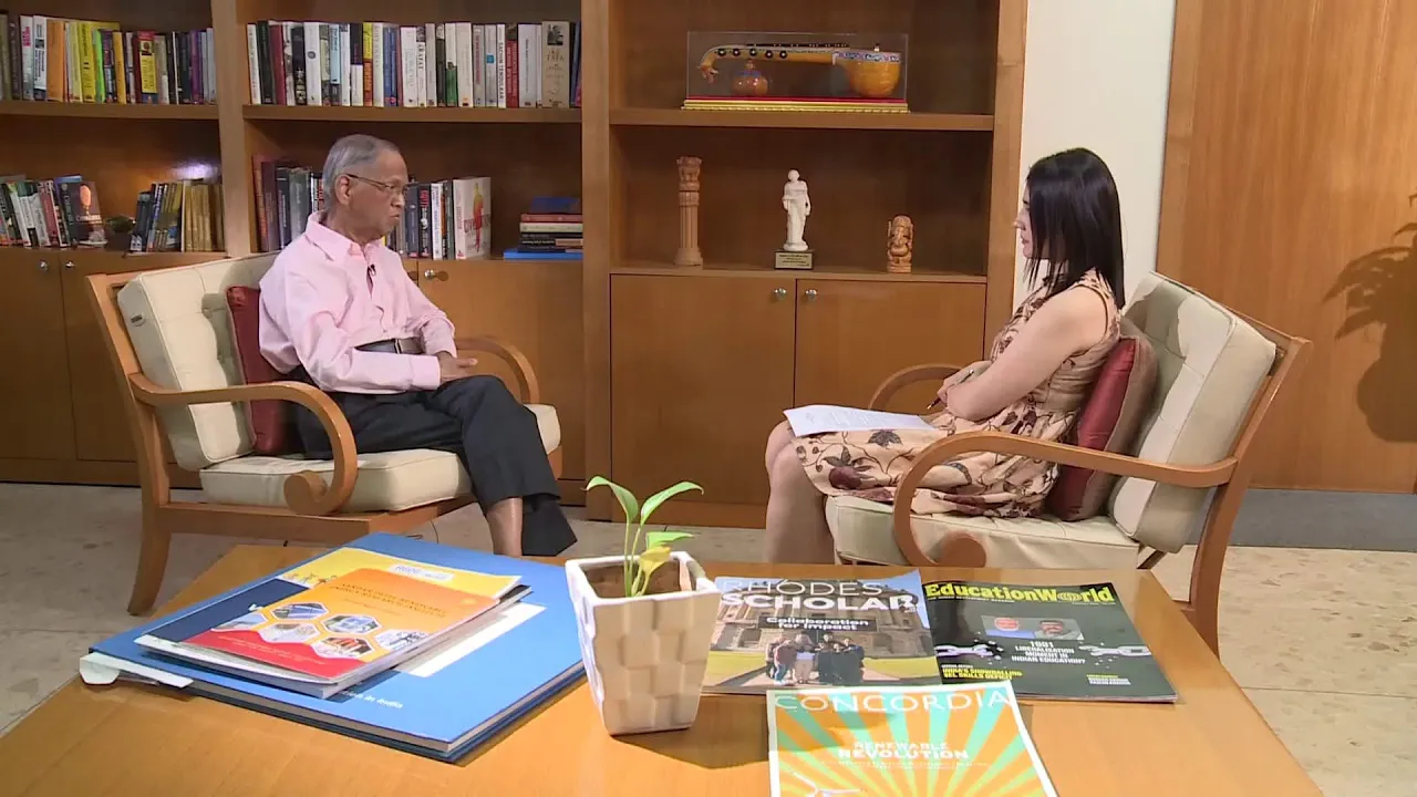 Outline Video How N.R. Narayana Murthy founded Infosys
