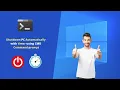 Shutdown pc automatically with timer using CMD Command prompt