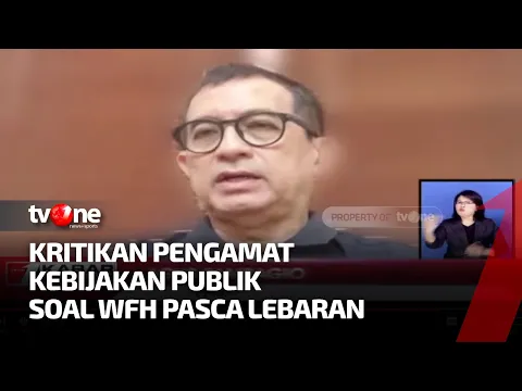 ASN Diusulkan WFH Sepekan Pasca Lebaran untuk Urai Kemacetan
