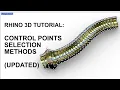 Rhino Tutorial Control Points Selection Methods Updated