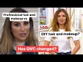 QVC Host doing their own HAIR AND MAKEUP No more hair and makeup professionals on set No way