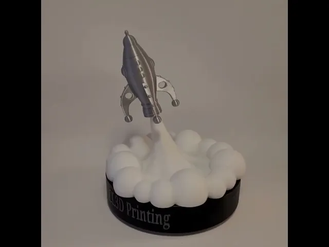 Retro Rocket Coin / Ring Tray video thumbnail