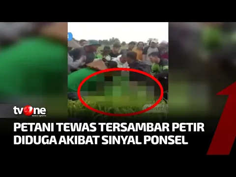 Nahas, Petani di Tuban Tewas Tersambar Petir