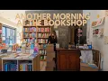 Another morning at the bookshop - books delivery and chatting about novels