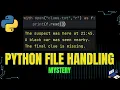 Easy Python File Handling Full Course For Beginners read write seek tell CSV Pickle