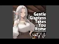 ASMR F4A Gentle Giantess Takes You Home