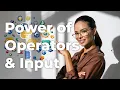 Day 3 - Python Basics The Secret Power of Operators Input