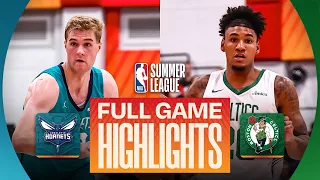HORNETS vs CELTICS LAS VEGAS SUMMER LEAGUE FULL GAME HIGHLIGHTS July 12 2026
