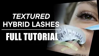 HYBRID EYELASH EXTENSION STYLING MAPPING TIPS TRICKS