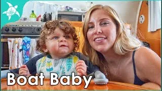 HOW WE DO BABY ON A BOAT!