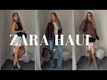 Download Lagu ZARA NEW IN AUTUMN HAUL | AUTUMN STAPLES \u0026 DRESSES | 2025