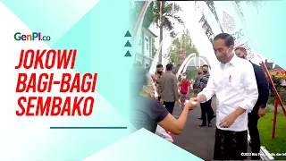 Senangnya Warga Bali Bertemu Langsung dengan Jokowi